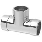 McAlpine 42E-CB Compression Waste Tee Chrome 40mm