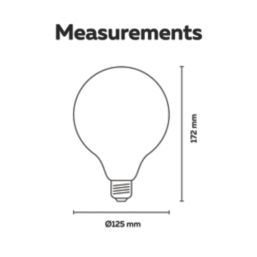 Calex  E27 G125 LED Smart Light Bulb 7W 400lm