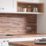 Wilsonart Options Plus Warm Walnut Block Matt Brown Wood Effect Laminate Breakfast Bar 4100mm x 900mm x 38mm