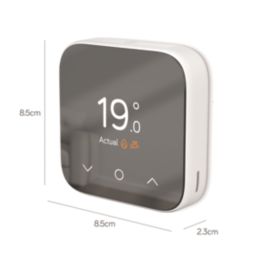 Hive Mini Wireless Heating & Hot Water Smart Thermostat - Hubless White/Grey
