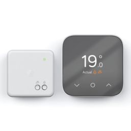 Hive Mini Wireless Heating & Hot Water Smart Thermostat - Hubless White/Grey