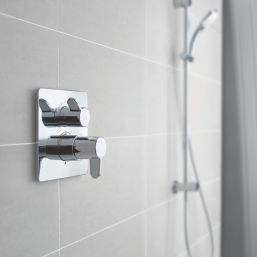 Ideal Standard Easybox Concealed Single Outlet Thermostatic Chrome Built-In Shower Mixer