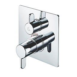 Ideal Standard Easybox Concealed Built-In Thermostatic Shower Mixer Fixed Chrome