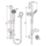Ideal Standard Idealrain S3 Shower Kit Chrome