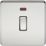 Knightsbridge  20A 1-Gang DP Control Switch Polished Chrome with LED
