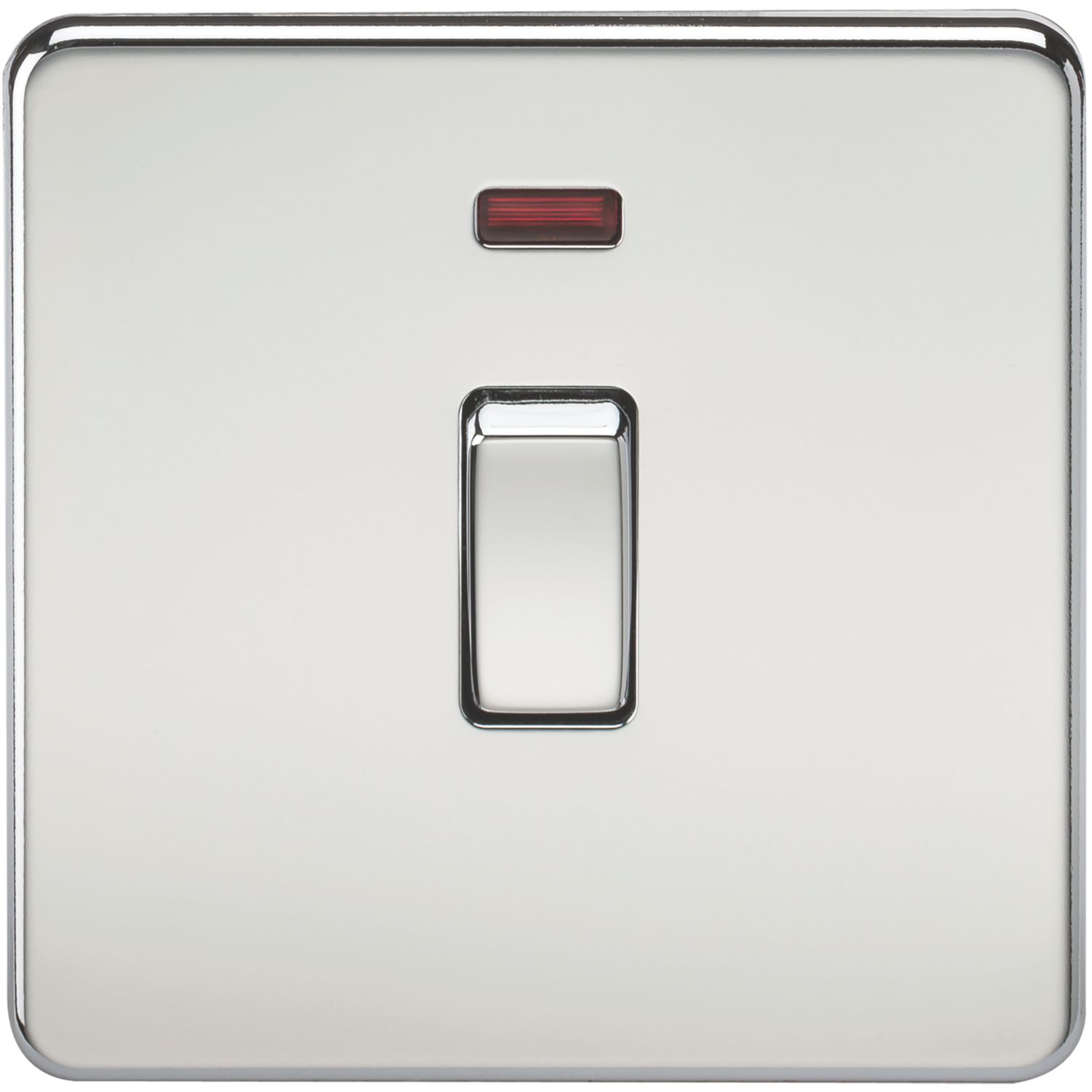 Knightsbridge 20A 1-Gang DP Control Switch Polished Chrome with LED (652TY)
