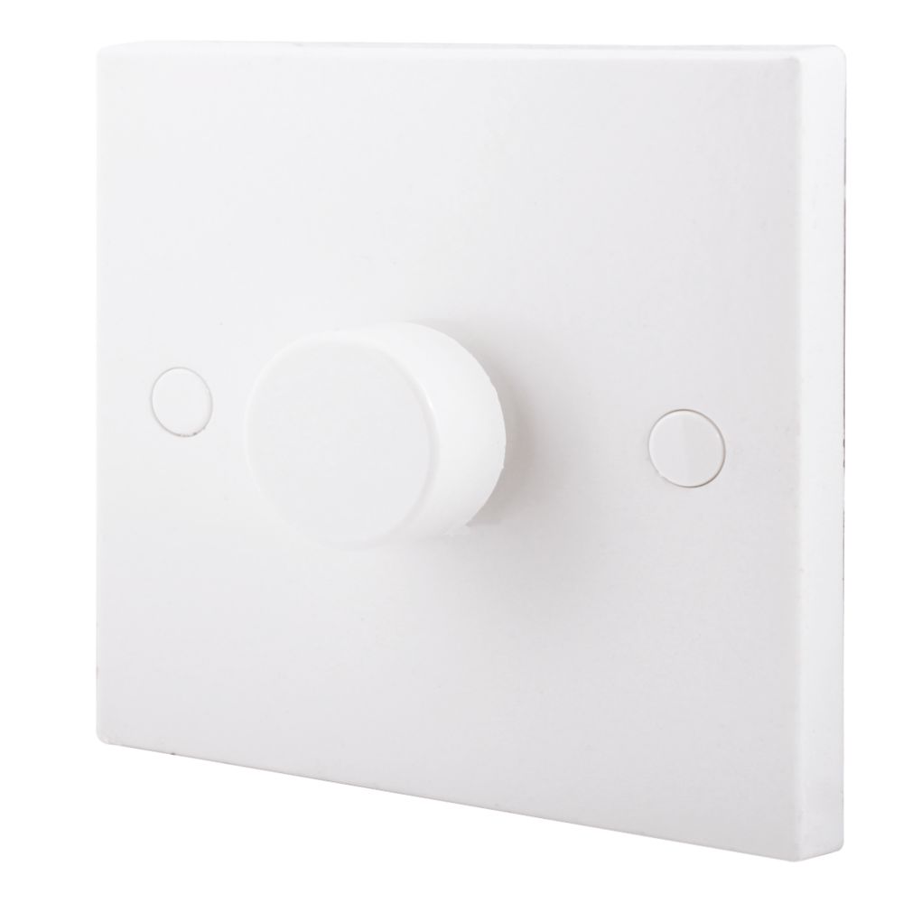 British General 900 Series 1-Gang 2-Way LED Dimmer Switch  White