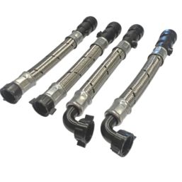 Salamander Pumps 22mm x 3/4" Angled & Straight Anti-Vibration Couplers 4 Pcs