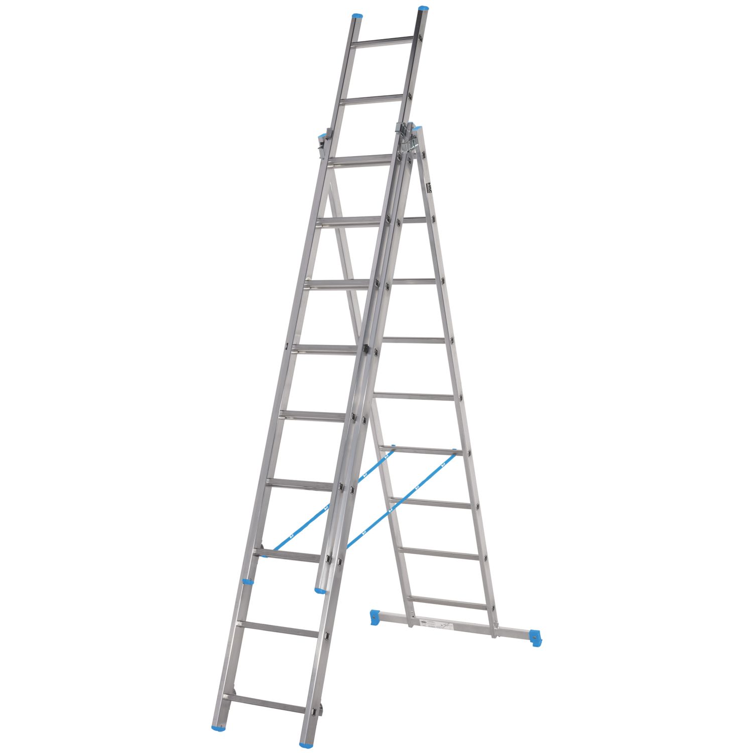 Mac Allister Aluminium 5.4m Combination Ladder (6537X)