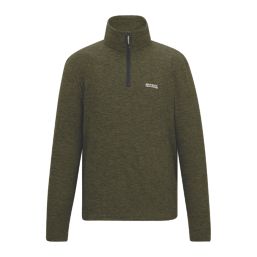 Regatta Thompson Marl Fleece Olive Night Large 46" Chest