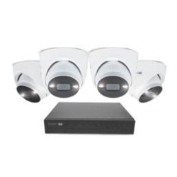 Swann SWNVK-8ADVANX4D-EU 1TB 8-Channel 4K Wired NVR Security System & 4 x 4K Indoor & Outdoor Cameras