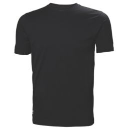 Helly Hansen  Short Sleeve T-Shirt Black X Large 41" Chest