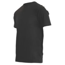 Helly Hansen  Short Sleeve T-Shirt Black X Large 41" Chest