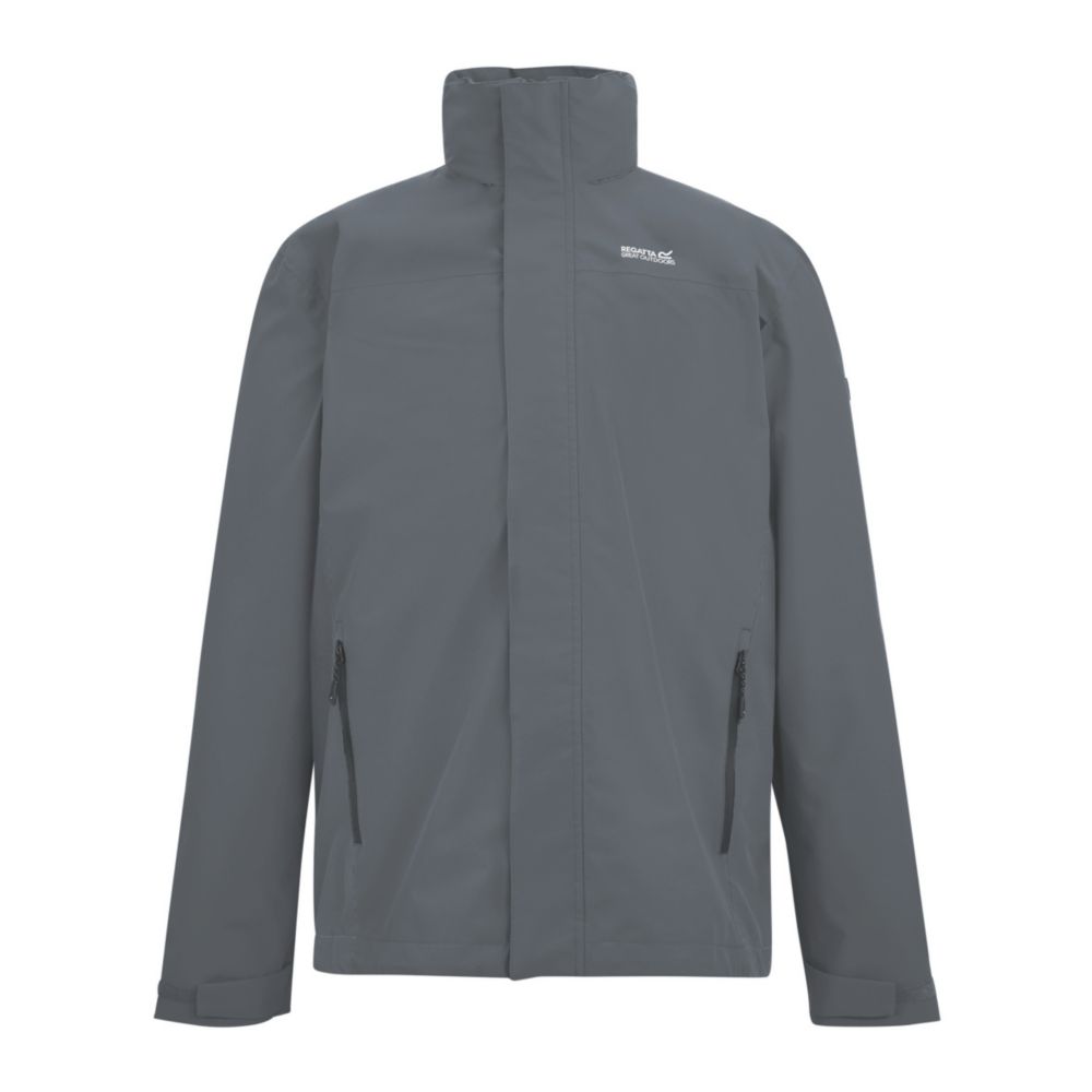 Regatta Matt II Waterproof & Breathable Jacket Dark Storm 3X Large