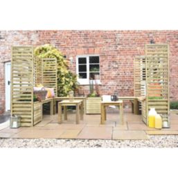 Forest V5 11' 6" x 7' (Nominal) Garden Modular Set 23 Pieces