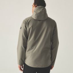 Regatta Winter Shorebay Waterproof Jacket Smokey Olive/Black Small Size 37-38" Chest