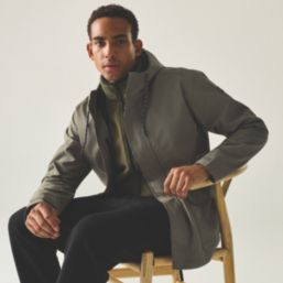Regatta Winter Shorebay Waterproof Jacket Smokey Olive/Black Small Size 37-38" Chest