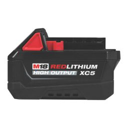 Milwaukee M18 HB5 18V 5.0Ah Li-Ion RedLithium High Output Battery