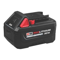 Milwaukee M18 HB5 18V 5.0Ah Li-Ion RedLithium High Output Battery