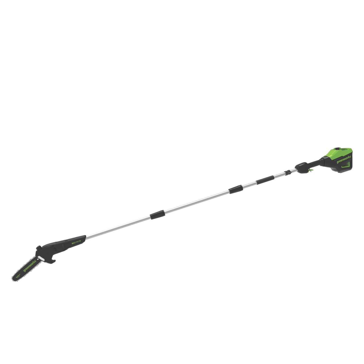 Greenworks GD60PS25 60V Li-Ion Brushless Cordless 25cm Pole Saw - Bare (653RG)