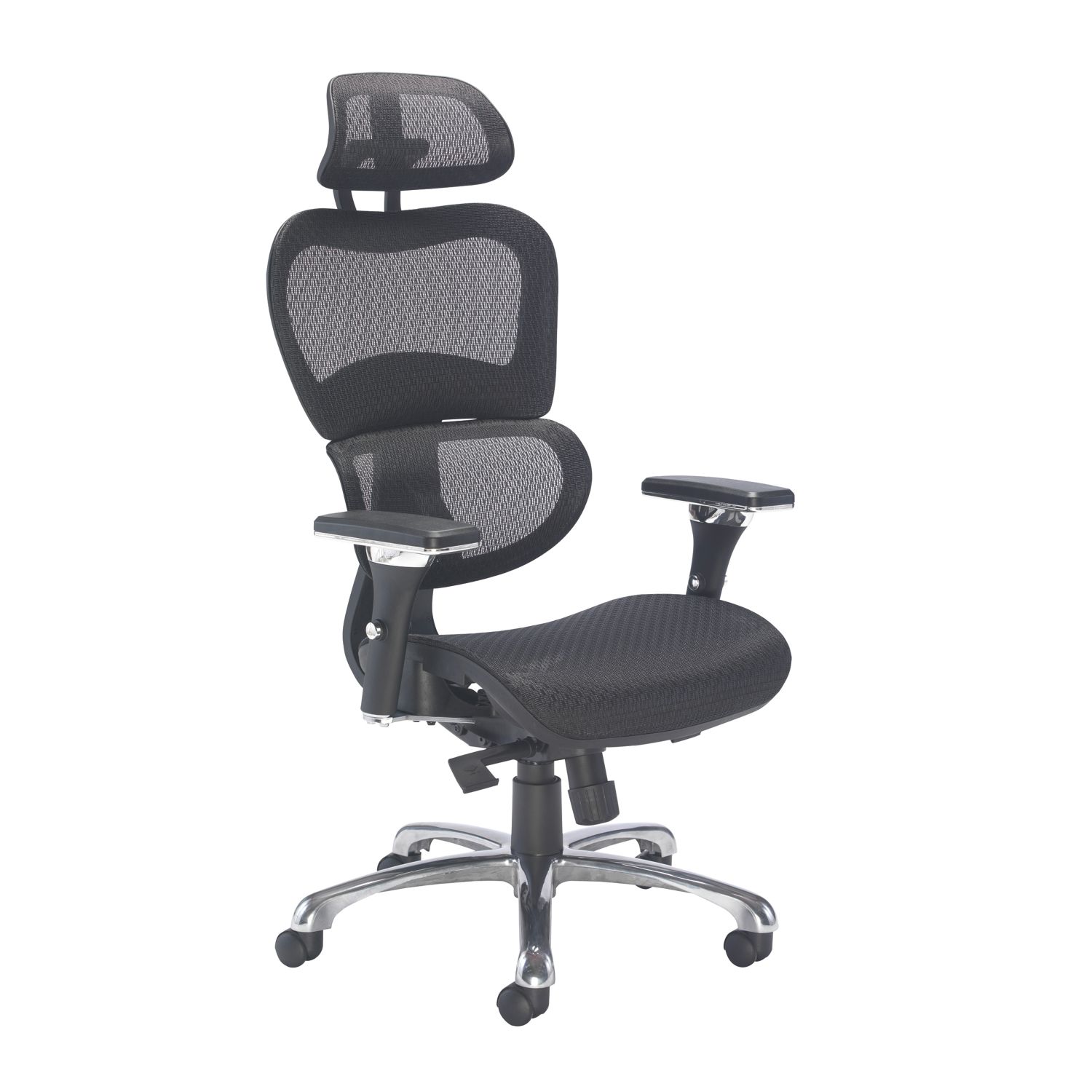 TC Group Chachi High Back Ergonomic Operator Chair Black (653TT)
