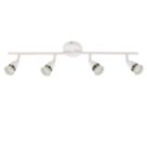 Saxby Amalfi Bar 4-Light Spotlight Gloss White