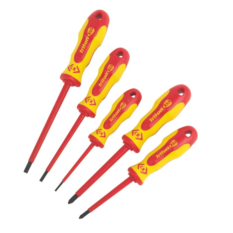 C.K Triton XLS Mixed Electrical Insulated Screwdriver Set 5 Pcs