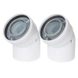 Baxi  Flue Bends 135°  2 Pack