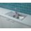 Essentials  1 Bowl Stainless Steel Kitchen Sink & Drainer  760mm x 430mm