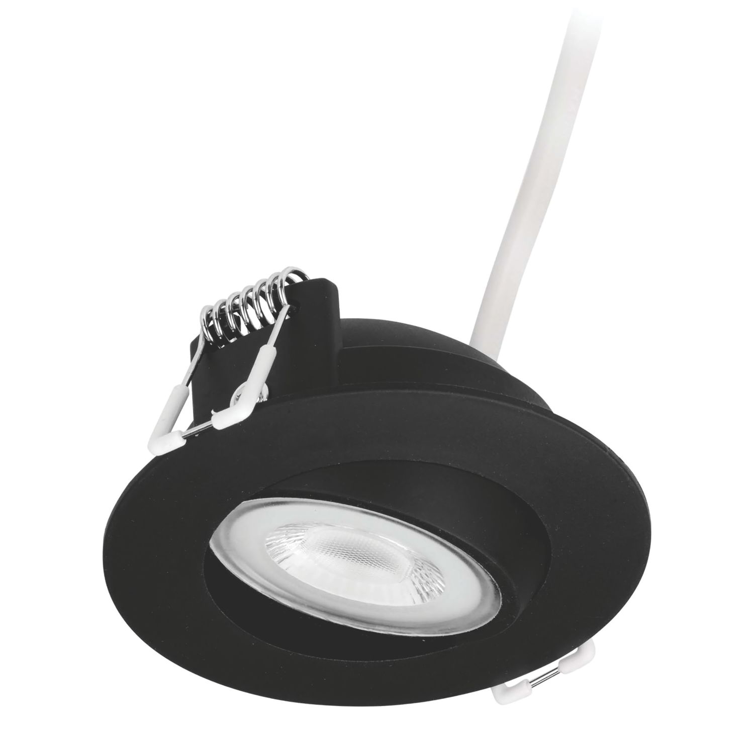 4lite VINOVIA Fixed & Adjustable LED Downlight Black 4W 480lm (654AA)