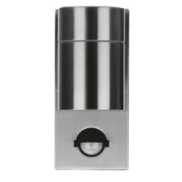 4lite Marinus Sleek Outdoor Wall Light With PIR Sensor Stainless Steel