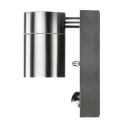 4lite Marinus Sleek Outdoor Wall Light With PIR Sensor Stainless Steel