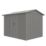 Rowlinson  Brentvale  9' x 8' (Nominal) Apex Metal Shed Grey