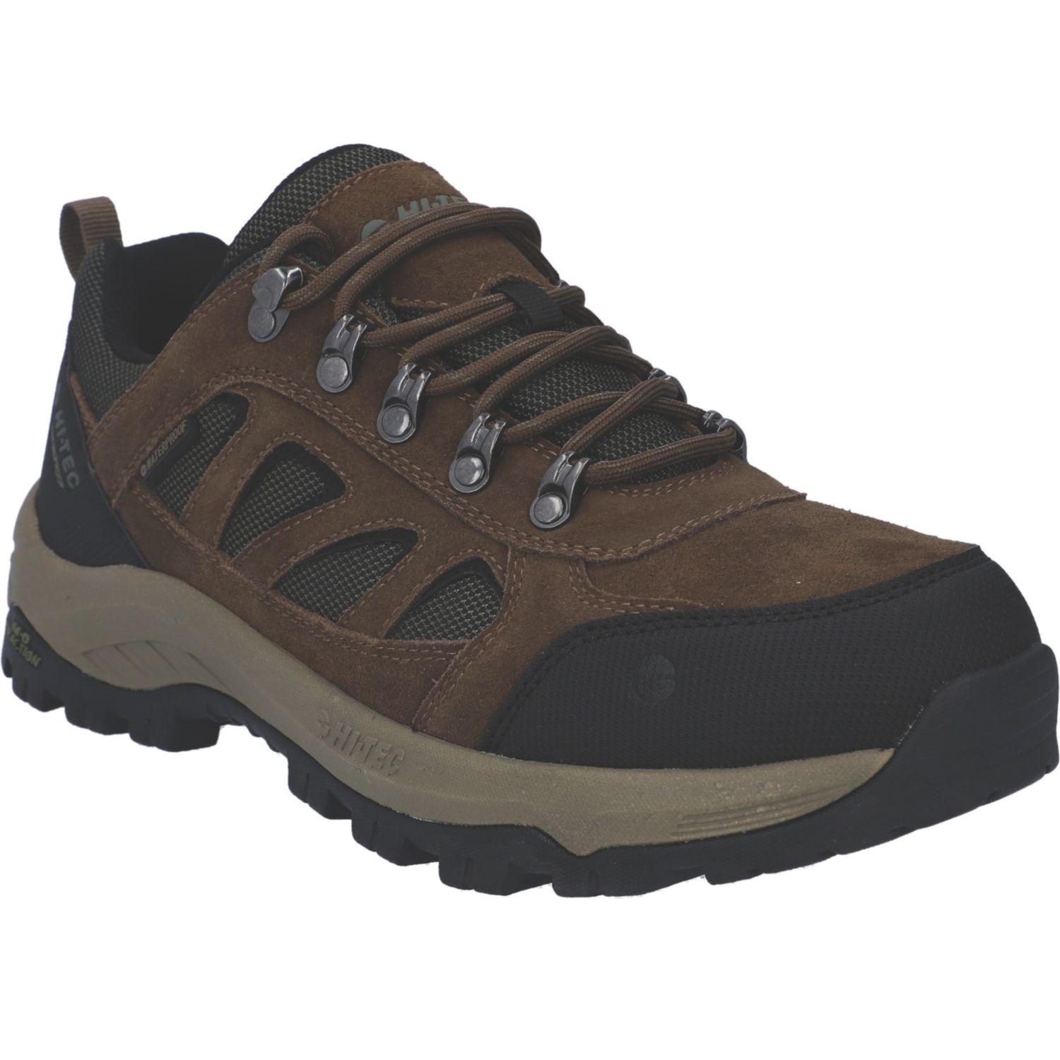 Hi-Tec Bandera Expedition Low Size 8 Brown Waterproof Non Safety Work Boots (654CM)