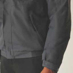 Regatta Dover Waterproof Jacket Seal Grey / Black Large Size 52" Chest