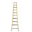 Lyte Fibreglass 2.61m 10 Step Swingback A Frame Step Ladder