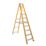 Lyte Fibreglass 2.61m 10 Step Swingback A Frame Step Ladder