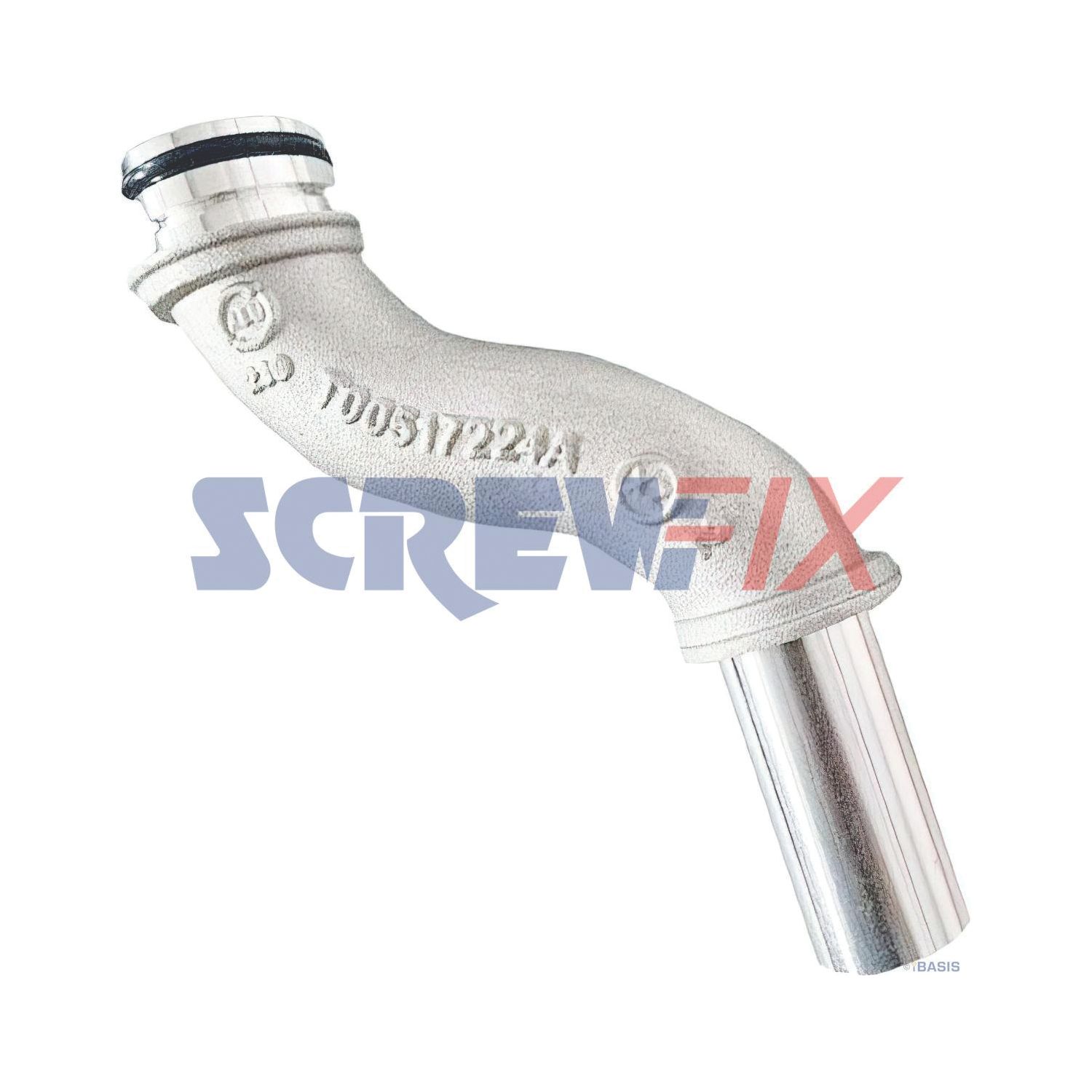 Worcester Bosch 7101438 SUPPLY/RETURN-PIPE (654GW)