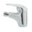 Highlife Bathrooms Barra Chrome 122mm Mono Bidet Mixer Tap  With Pop-Up Waste