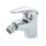 Highlife Bathrooms Barra Chrome 122mm Mono Bidet Mixer Tap  With Pop-Up Waste