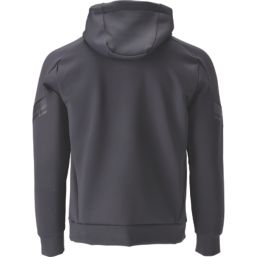 Mascot Customized Fleece Hoodie Navy Small 36" Chest