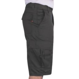 Lee Cooper LCSHO806 Workwear Cargo Shorts Black 30" W