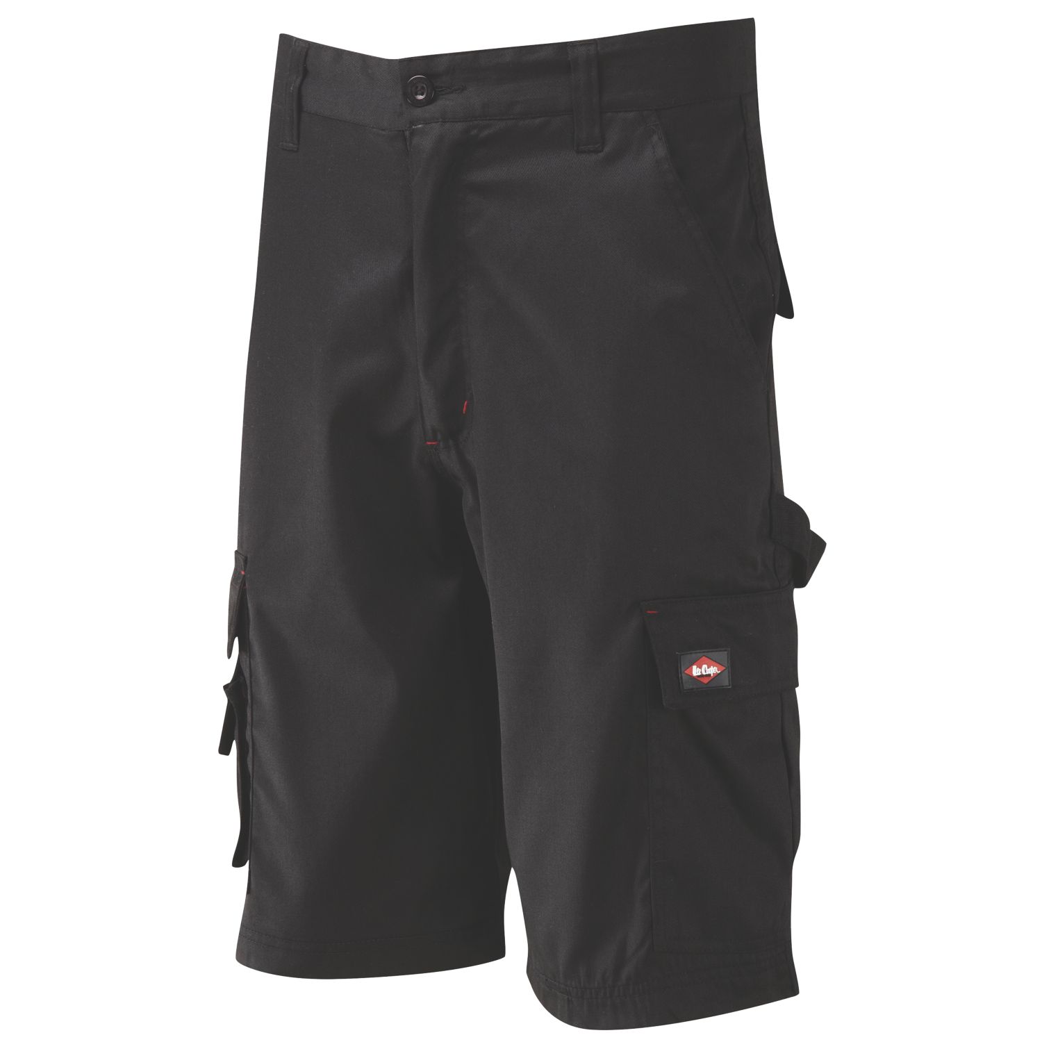 Lee Cooper LCSHO806 Workwear Cargo Shorts Black 30" W (654KX)