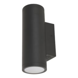 Refurb Lexco Alruba Outdoor LED Wall Light Black 23W 3500lm