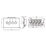 Knightsbridge  4-Gang 2-Way LED Intelligent Dimmer Switch  Brushed Chrome
