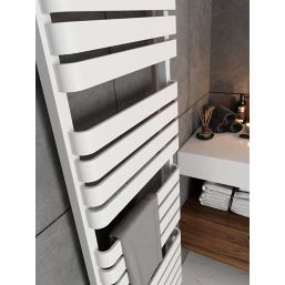 Terma 1695mm x 500mm 2728BTU White Flat Electric Towel Radiator