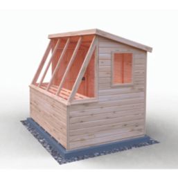 Shire  8' x 6' (Nominal) Pent Timber Potting Shed
