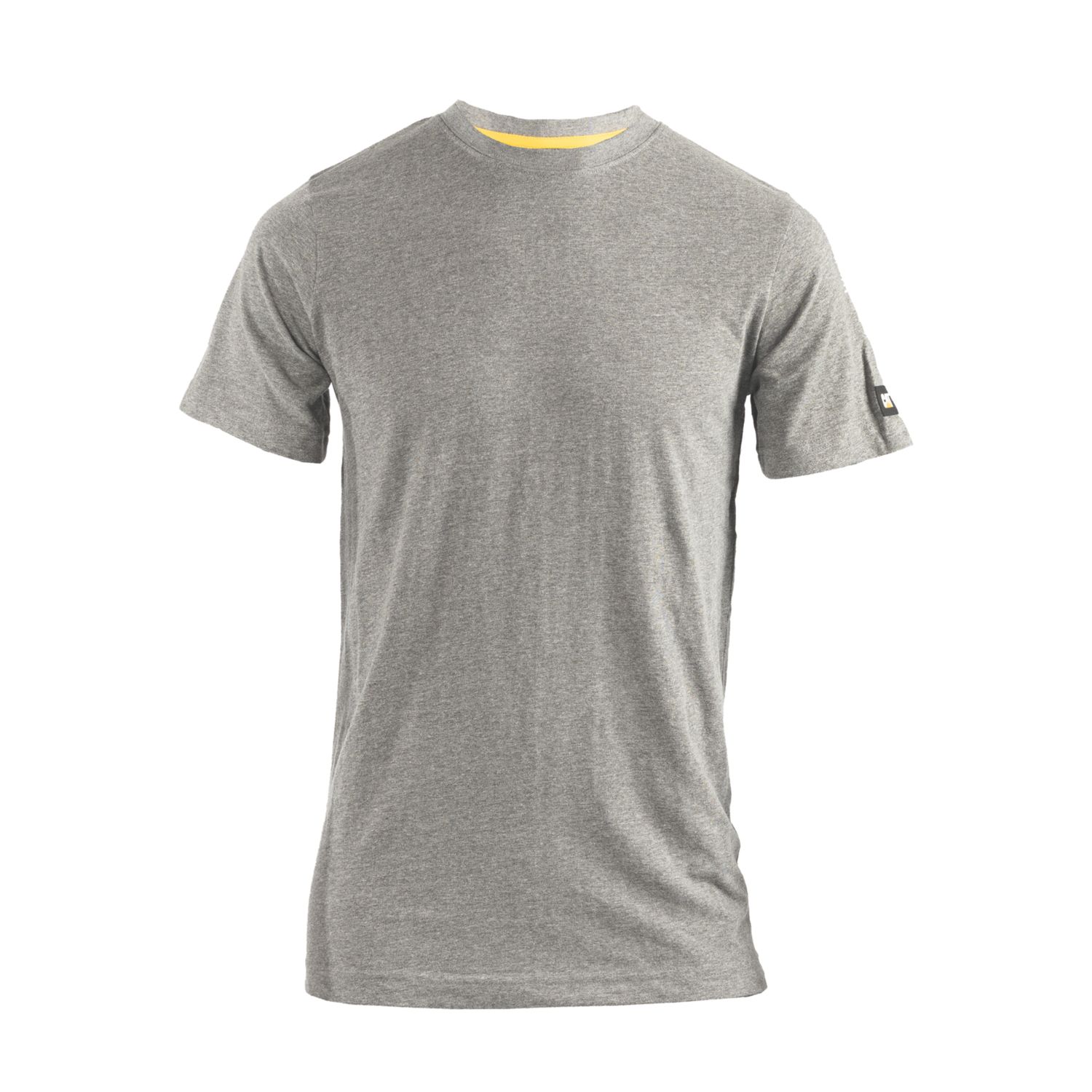 CAT Essentials Short Sleeve Tee Shirts Grey X Large 44" Chest (654XT)