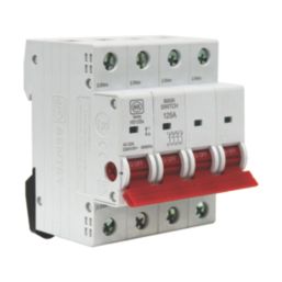 MK Sentry H5125S 125A 4-Pole Unfused 3-Phase Disconnector