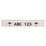 Brady 110897 Glossy White Polyester Component and General Identification Labels 12.7mm x 6.4m
